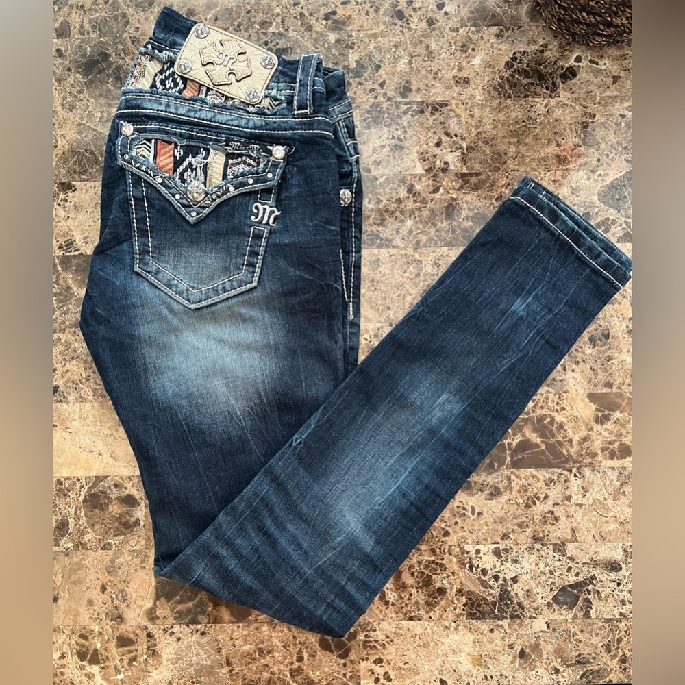 🧡Miss Me Low Rise Skinny Stretch Jeans Sz26 “Like New”🧡